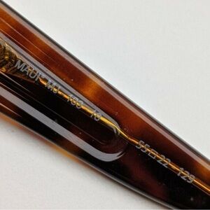 Maui Jim MJ103-10 Polarized Sunglasses Men's Wrap Stingray 55-23-129